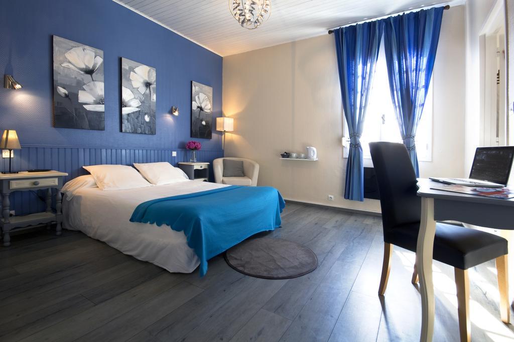 Hotel Bellevue Мимизан-Плаж Номер фото